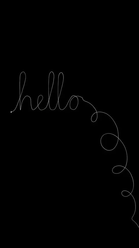 One Line, amoled phone wallpaper