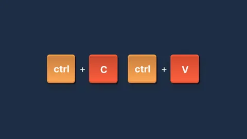 Ctrl C, Ctrl V, developer desktop wallpaper