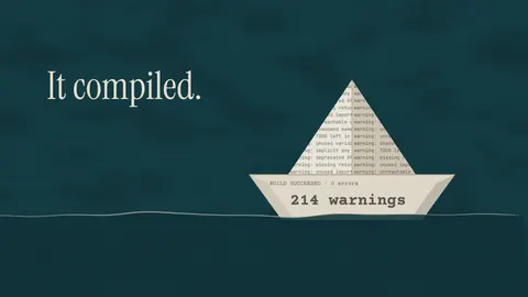 It Compiled., developer desktop wallpaper