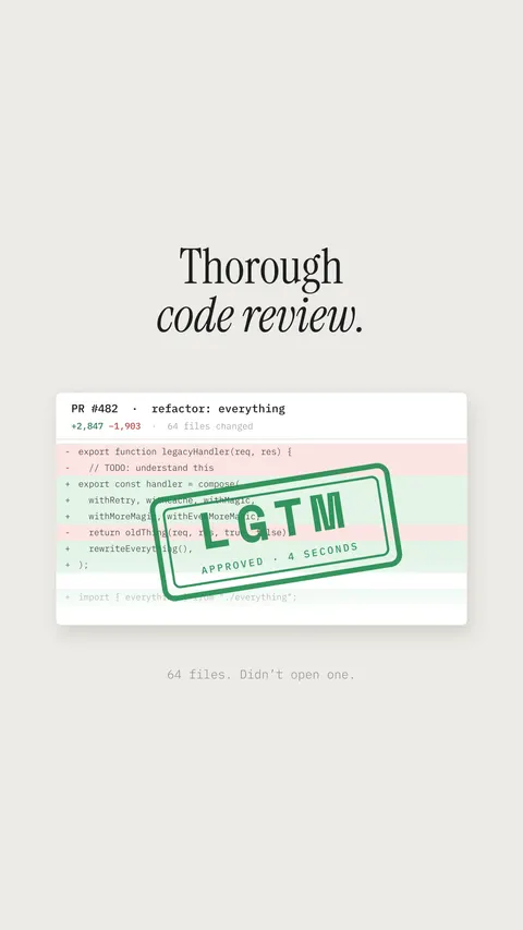 LGTM Code Review, developer phone wallpaper