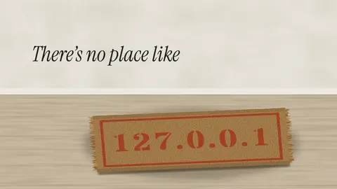 There’s No Place Like 127.0.0.1, developer desktop wallpaper