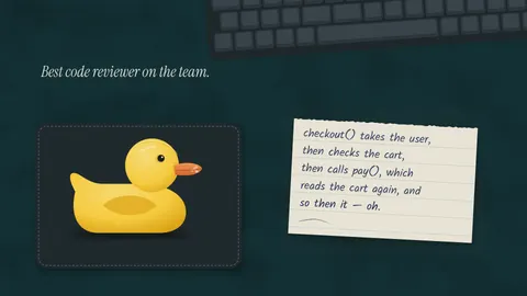 Rubber Duck Debugging, developer desktop wallpaper