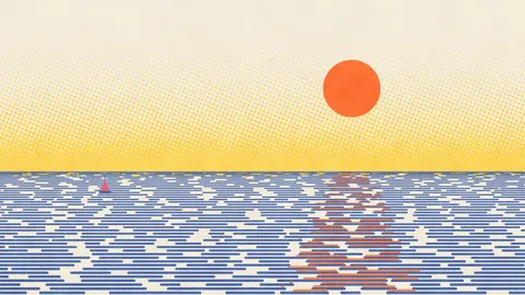 Riso Tide (Light), duo desktop wallpaper