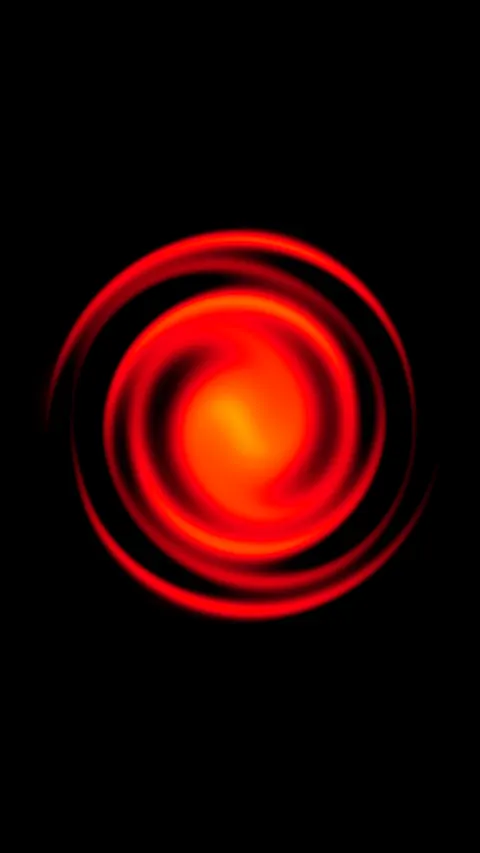 Ember Spiral, abstract phone wallpaper