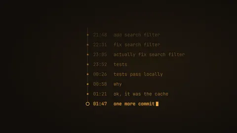 One More Commit, productivity desktop wallpaper