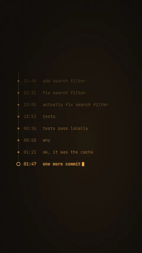 One More Commit, productivity phone wallpaper