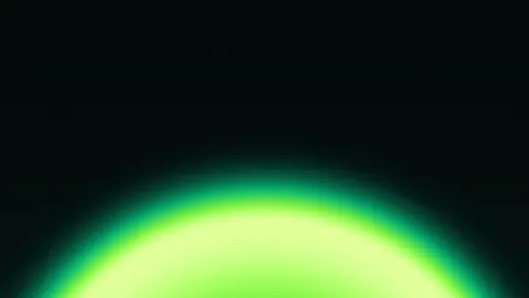Emerald Horizon, gradient desktop wallpaper