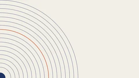 Corner Ripple, minimal desktop wallpaper