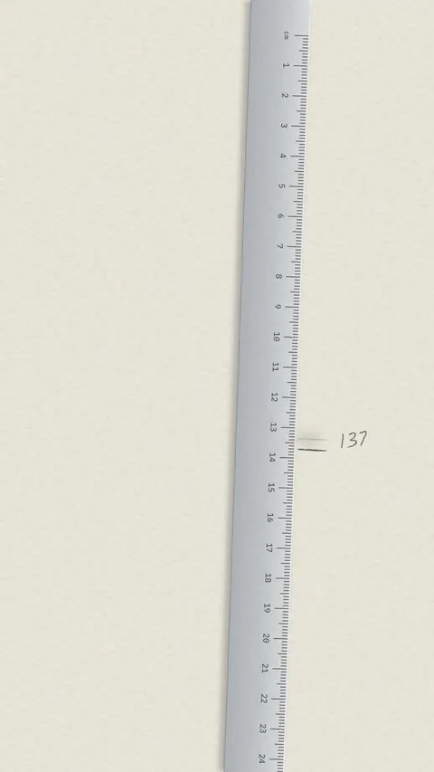 Measure Twice, minimal phone wallpaper