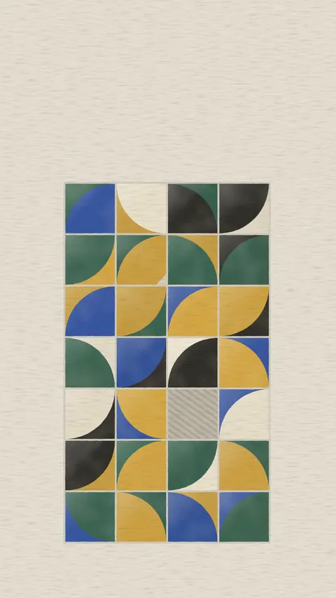Quarter Tiles, minimal phone wallpaper