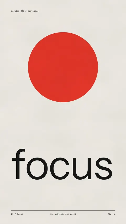 Focus, Swiss (phone), typography phone wallpaper