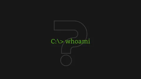 whoami, developer desktop wallpaper